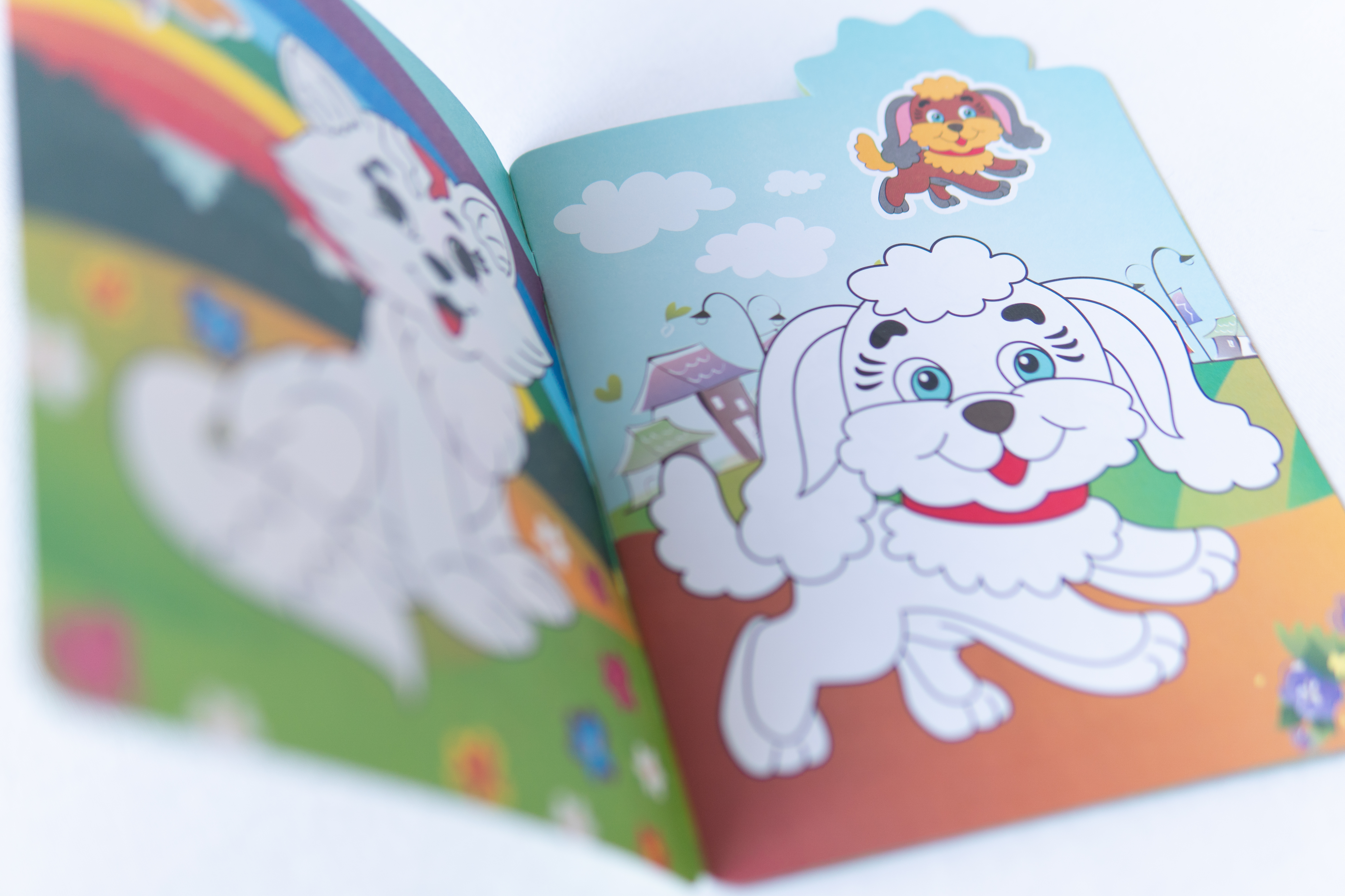Malbuch für Kleinkinder mit Hinweisen zu flauschigen Tieren Sprache Ukrainisch/Malbuch für Kleinkinder mit Hinweisen zu flauschigen Tieren Sprache Ukrainisch